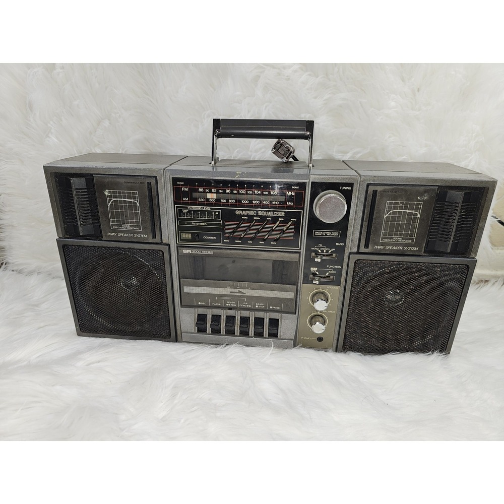 Sears SR 3000 Series Model 564.21932450 Boombox Cassette AM/FM Stereo
